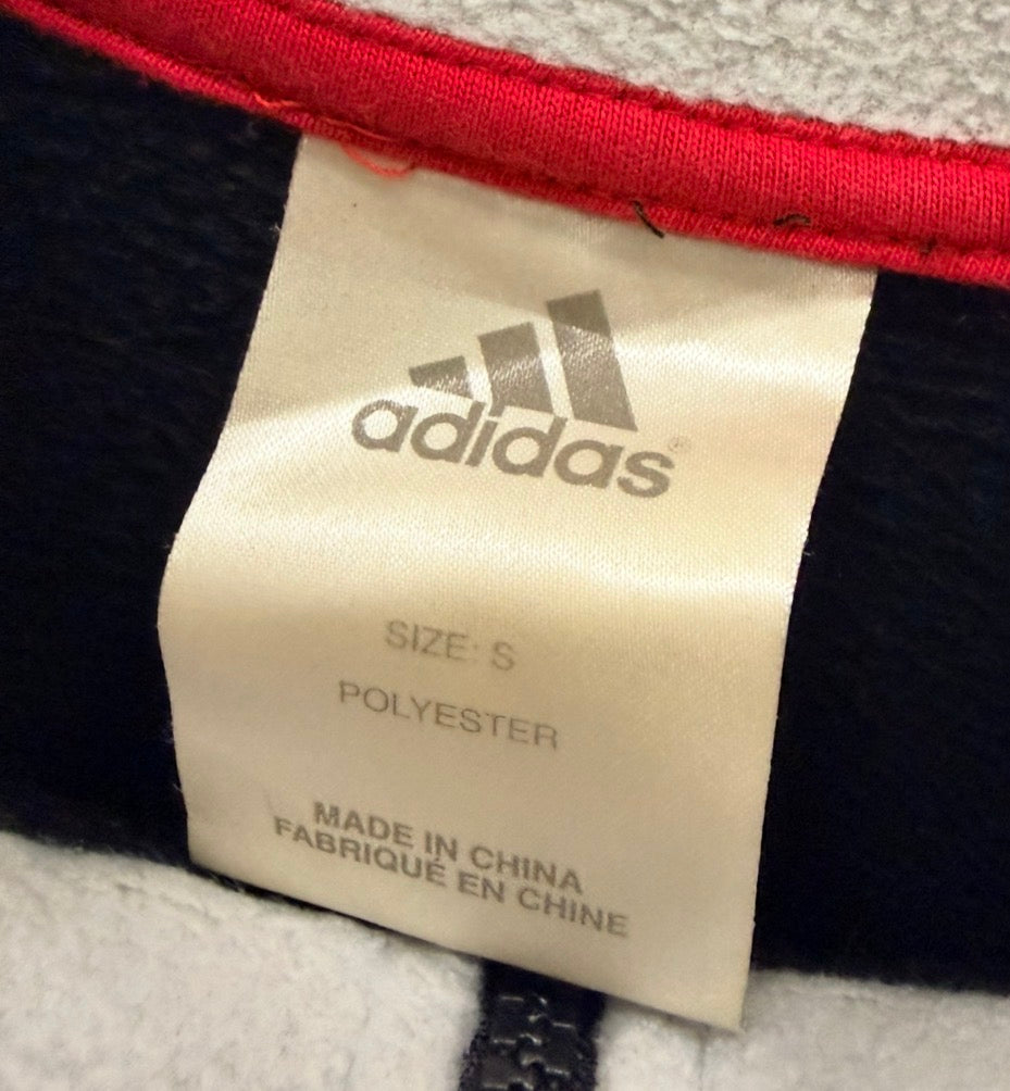 Adidas Ανδρικό Φούτερ – Μαύρο Λευκό - S