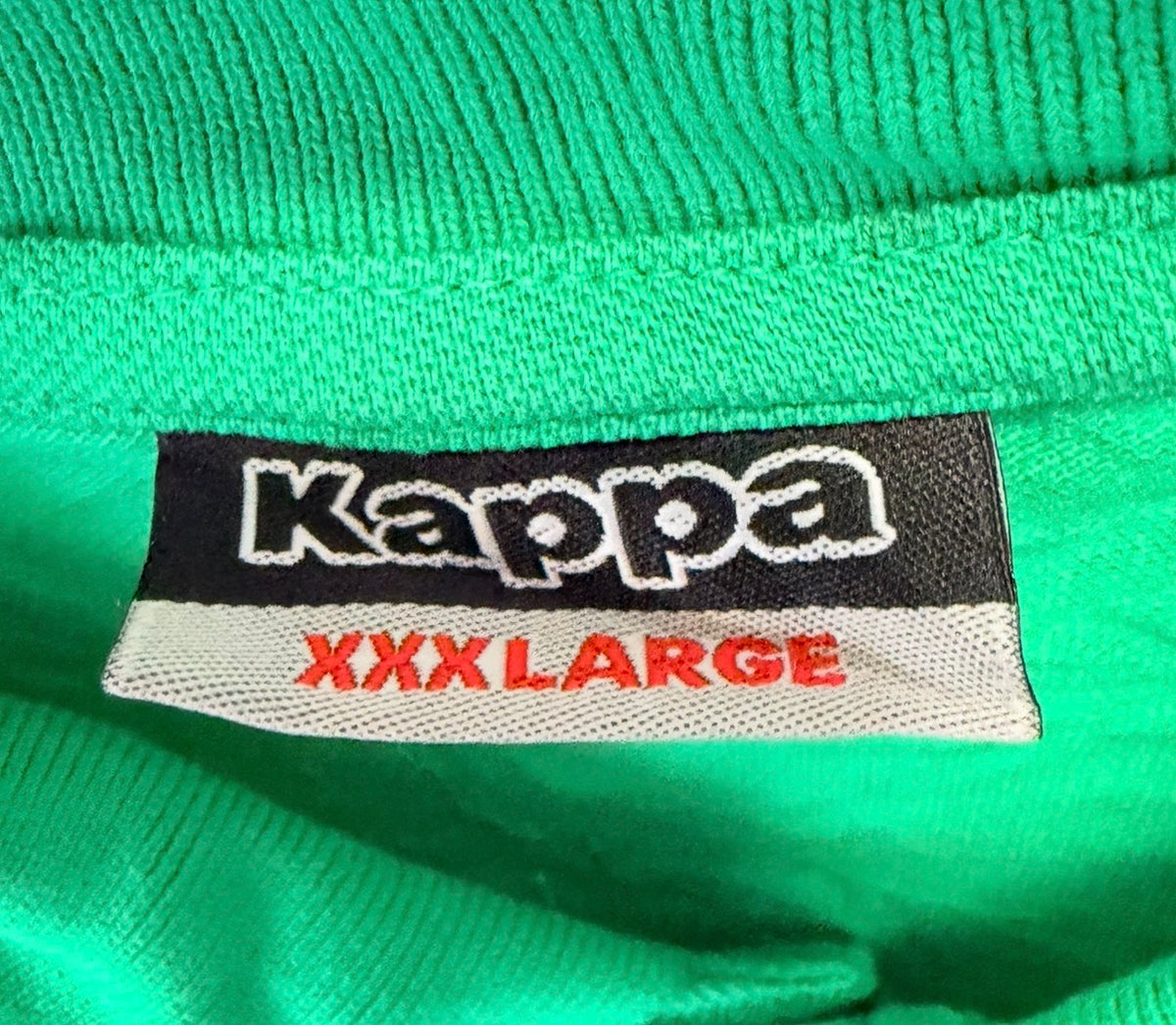 Kappa Vintage Ανδρικό Polo Πράσινο XXXL