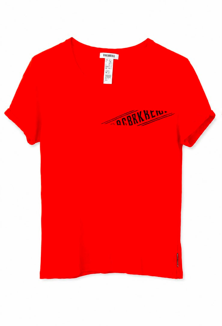 Ανδρικό T-shirt Κόκκινο-S