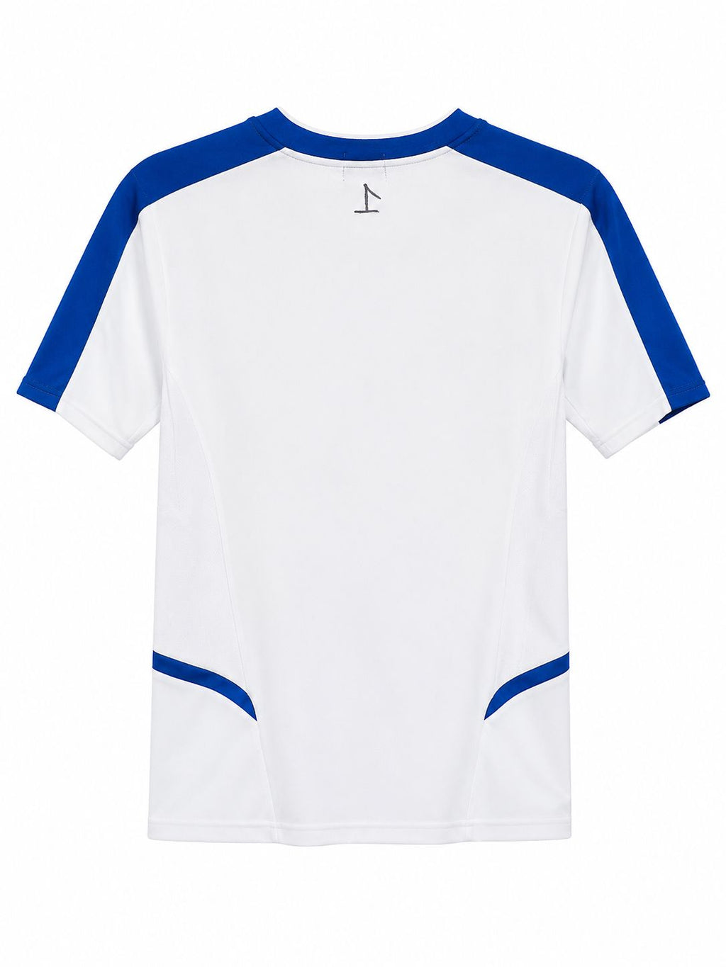 Asics Performance Training T-Shirt – White/Blue-XL
