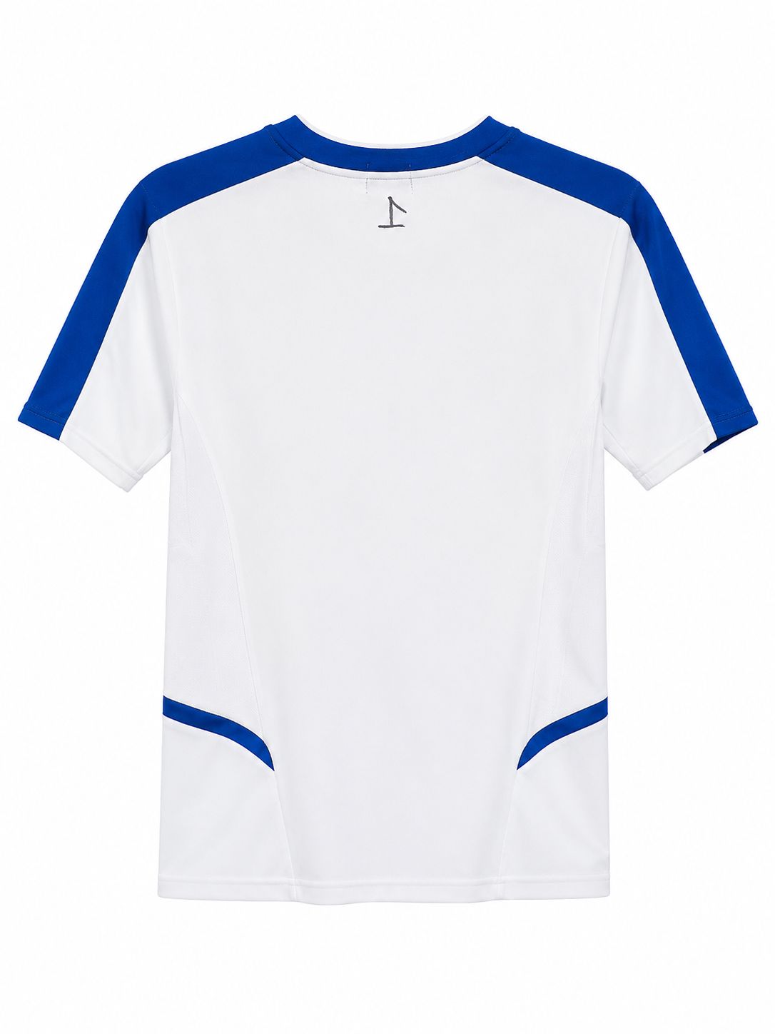 Asics Performance Training T-Shirt – White/Blue-XL