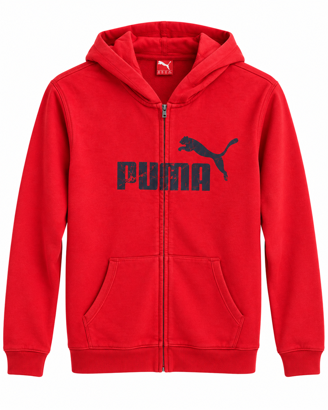 Puma Ανδρική Ζακέτα Κόκκινη - XXL