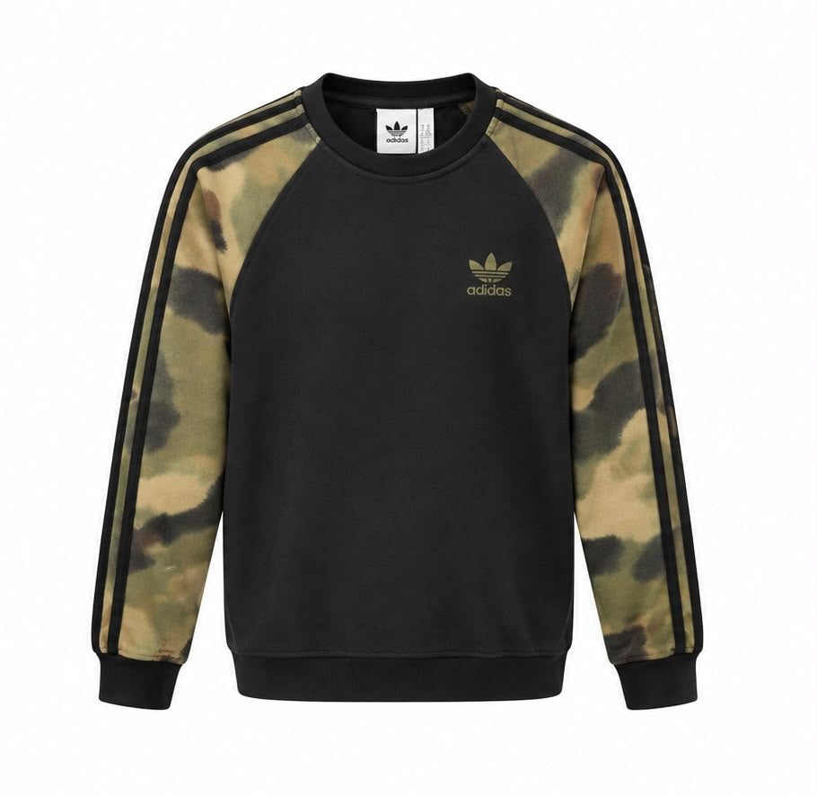 Adidas Ανδρικό Φούτερ Μαύρο - XS
