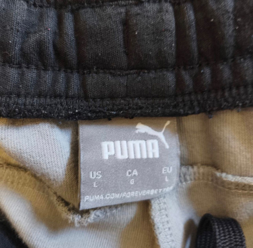 Puma Sweat Pants – Grey/Black-L