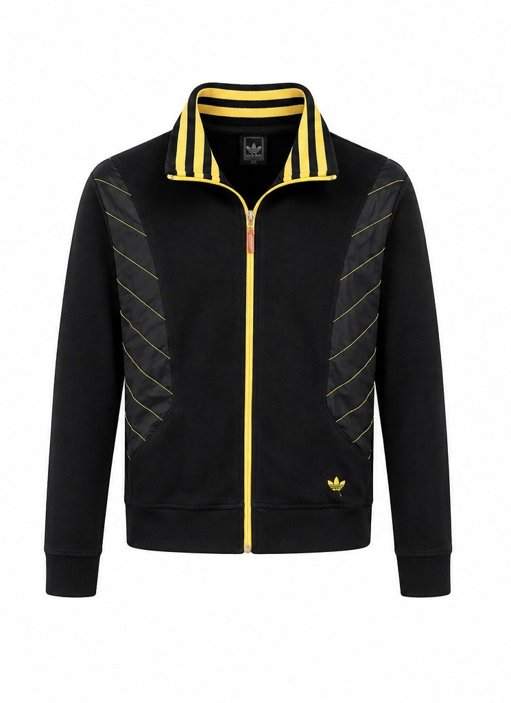 Adidas Originals Ανδρική Ζακέτα – Μαύρο/Κίτρινο – XXL