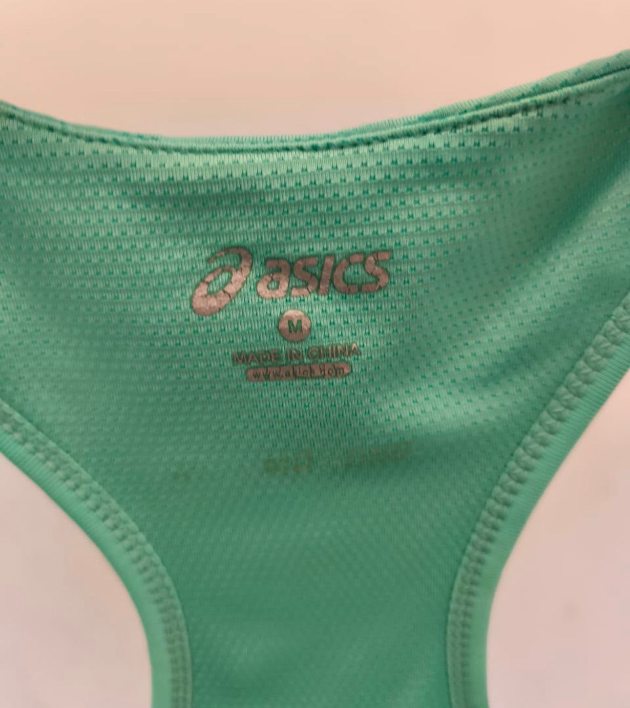 Asics Performance Racerback Tank Top – Mint Green-M