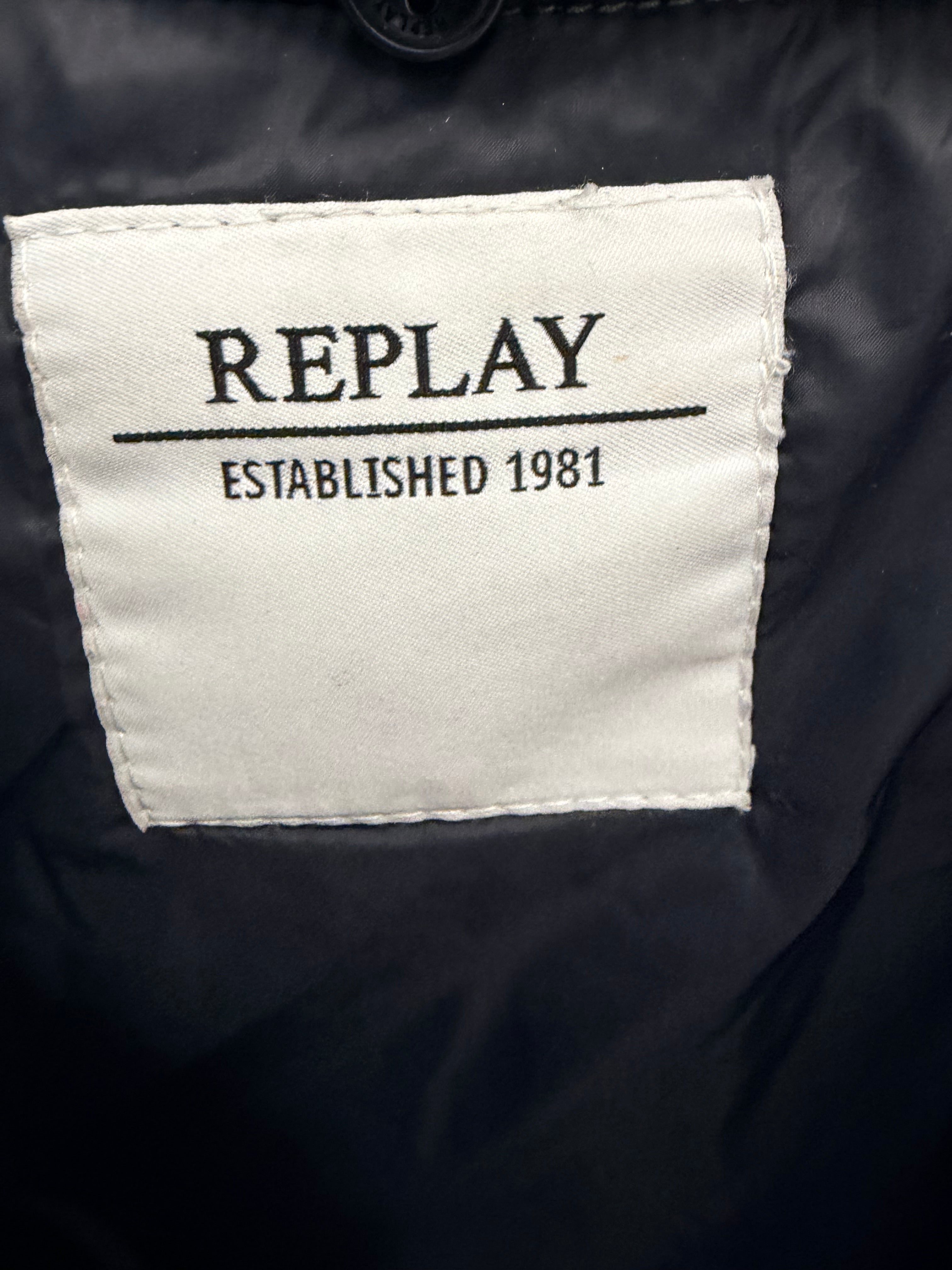 Replay Bomber Jacket Olive Green-M