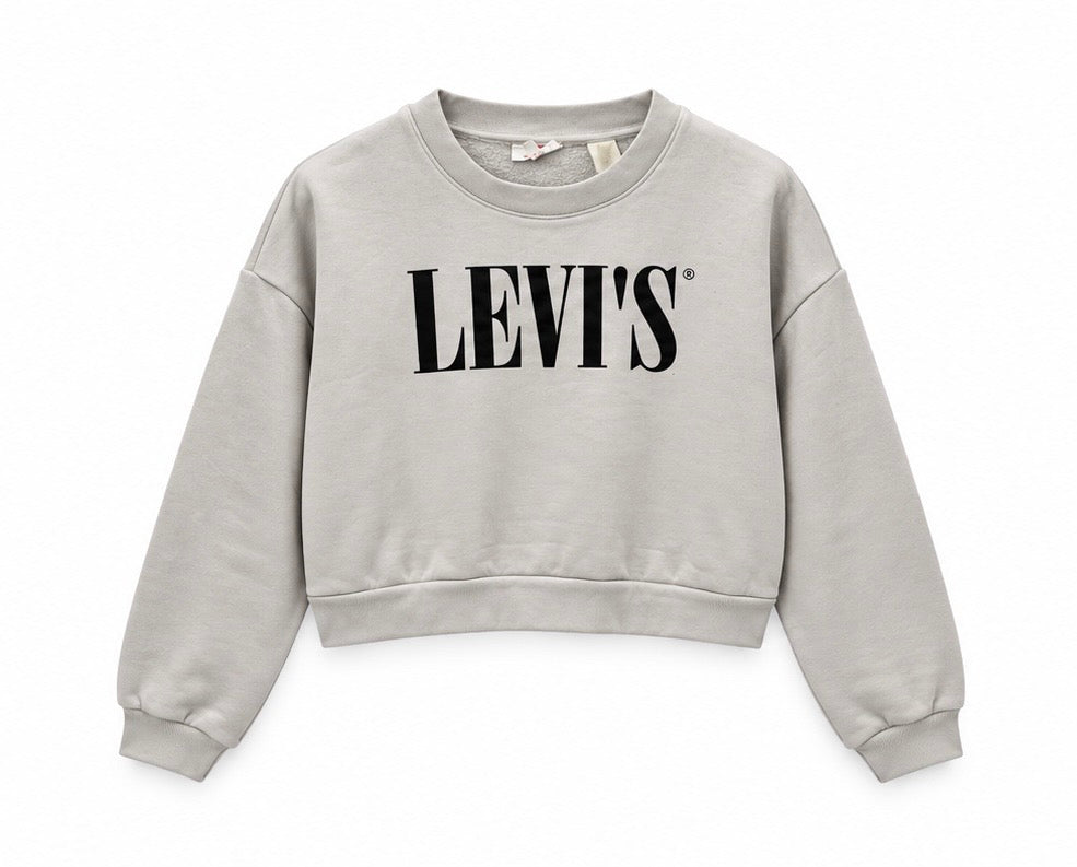 Levi's Γυναικείο Φούτερ Γκρι – L