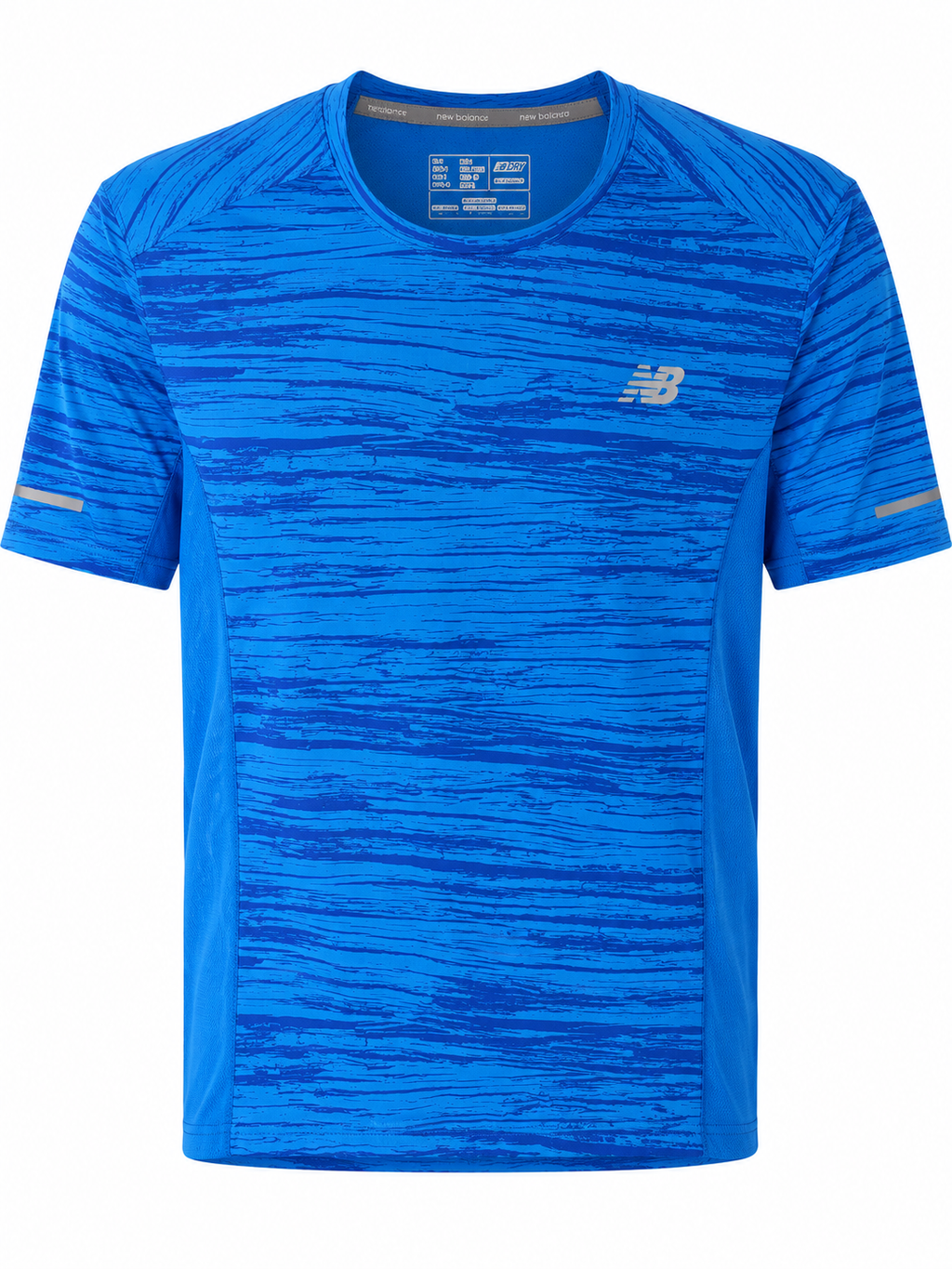 New Balance Running Performance T-Shirt Blue-M