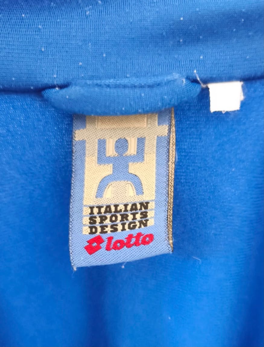 Lotto Ανδρική Αθλητική Ζακέτα Track Jacket Μπλε Full Zip-2XL