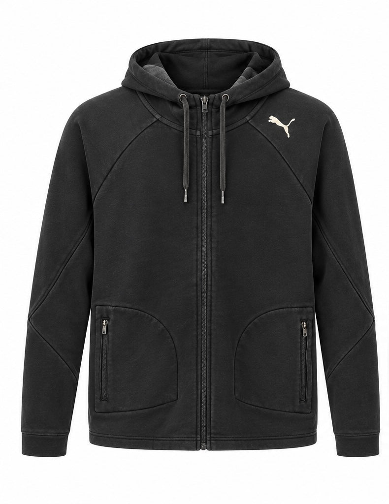 Puma Ανδρικό Φούτερ Μαύρο – M