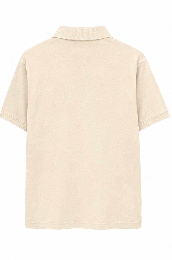 Champion Vintage Ανδρικό Polo Μπεζ M