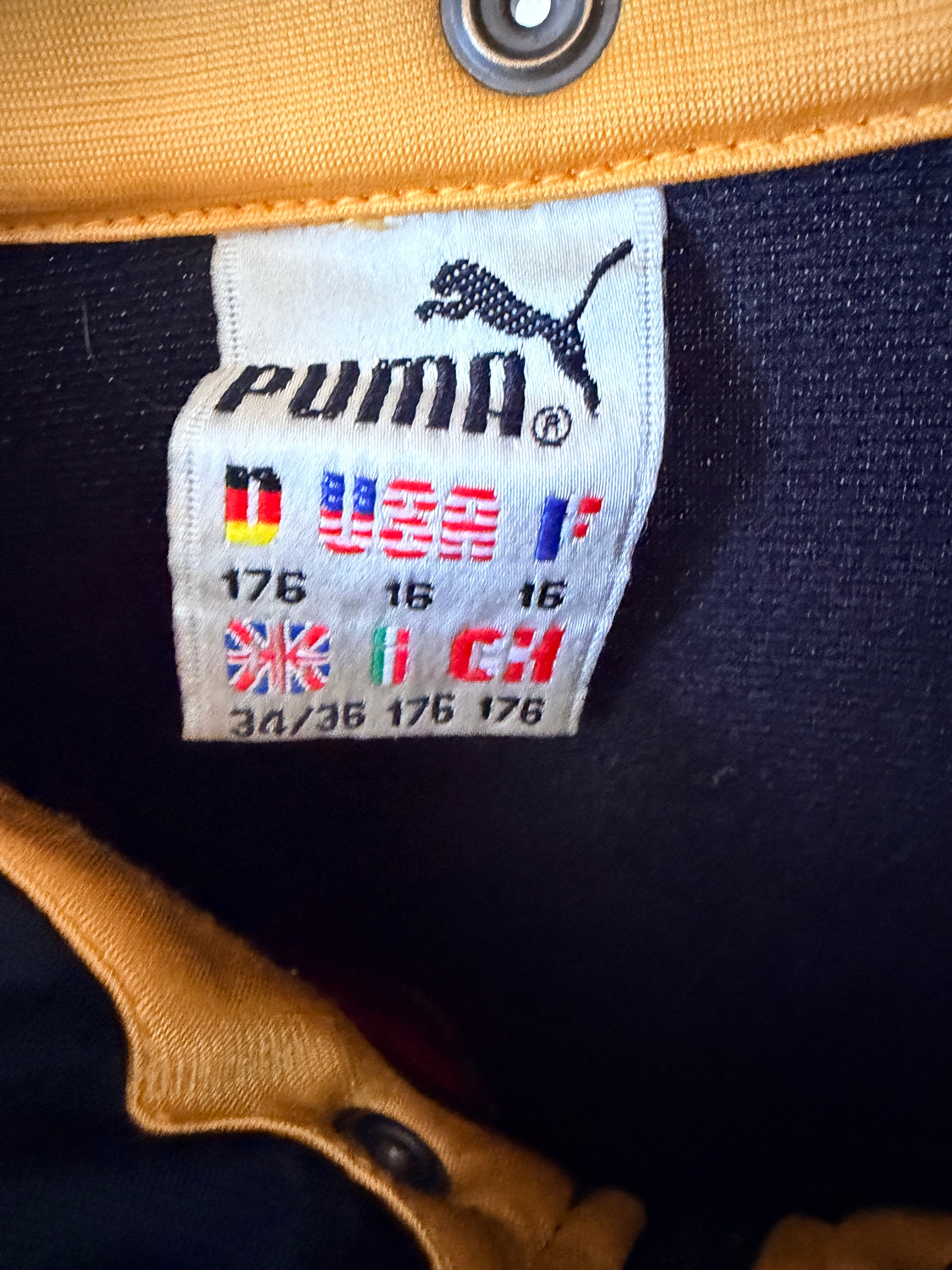 Puma Retro Color Block Full Zip Track Jacket με Μεγάλο Logo Πλάτης-2XL