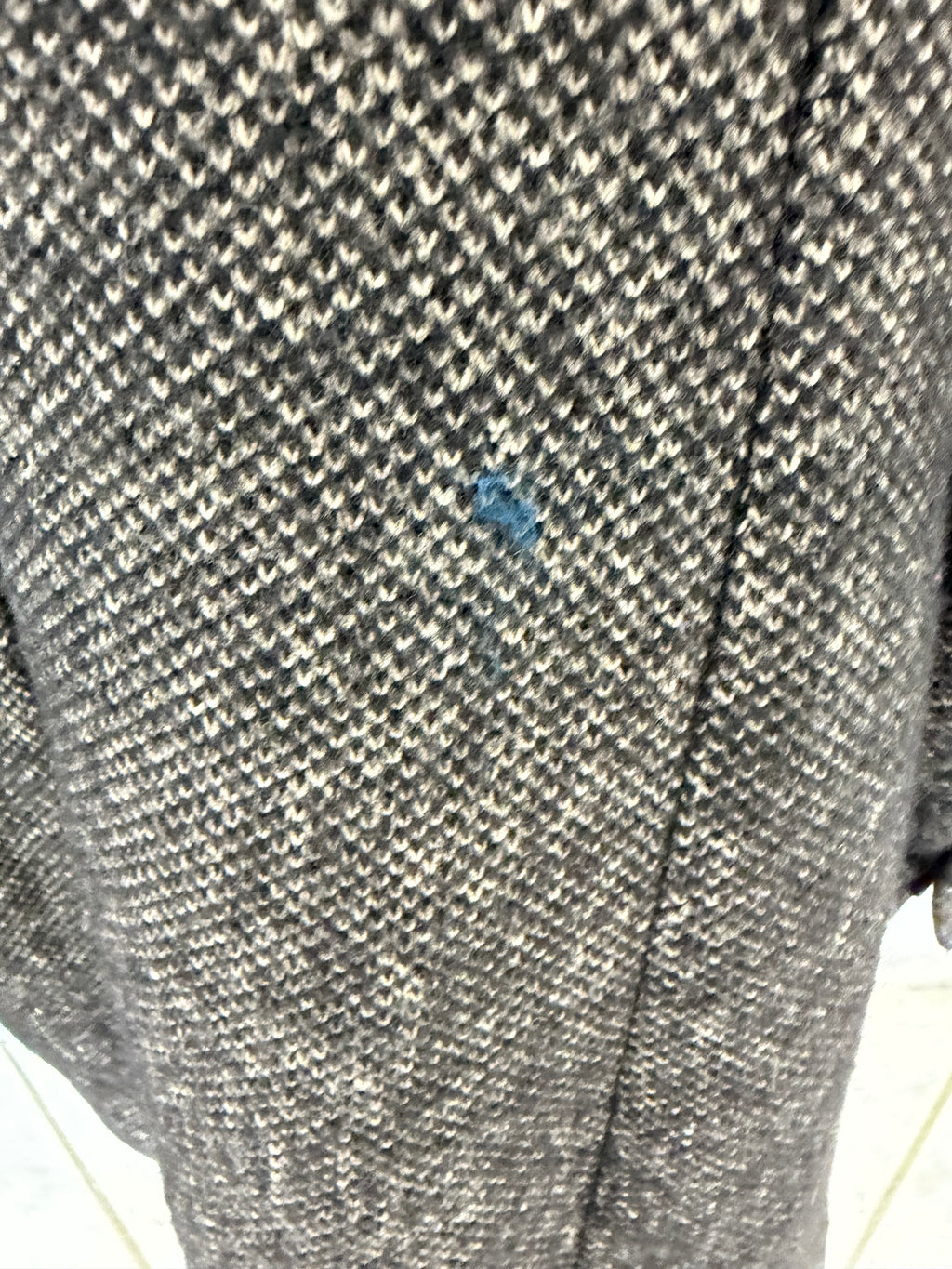 Liu Jo Uomo Wool Blend Coat – Brown Tweed-XL