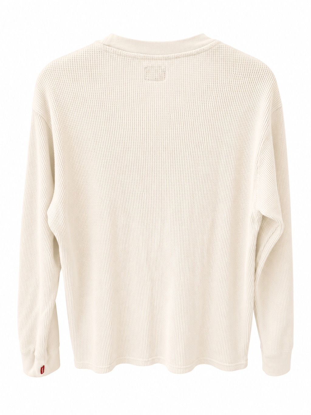 Levi’s Waffle Knit Μακρυμάνικο Μπλούζα Μπεζ-L