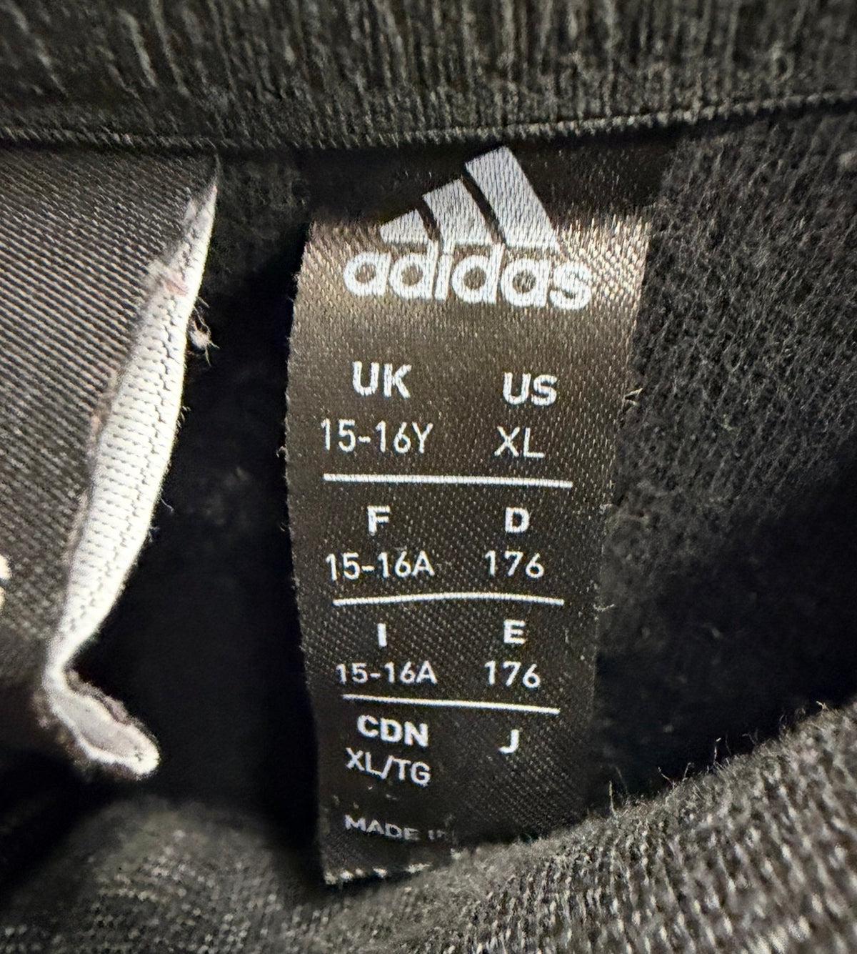 Adidas Παιδική Ζακέτα Γκρι - XL