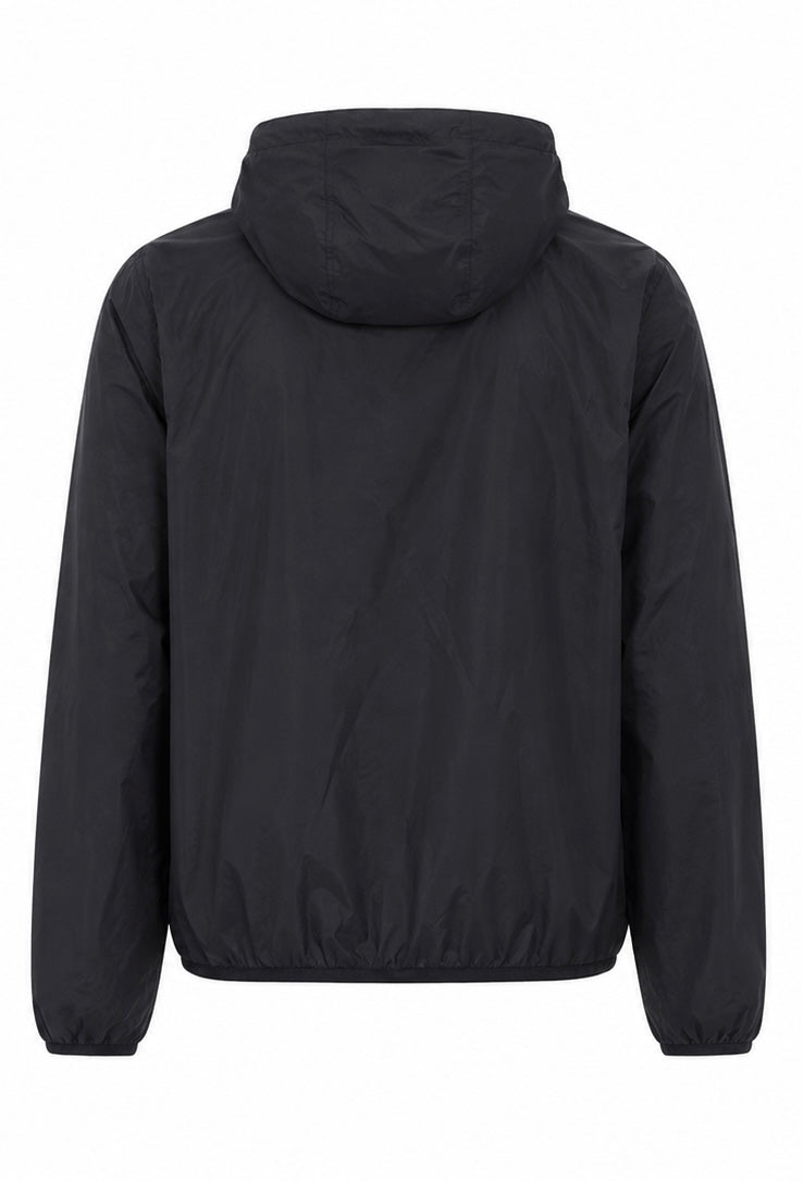 K-Way Le Vrai Claude Hooded Jacket – Black-XS
