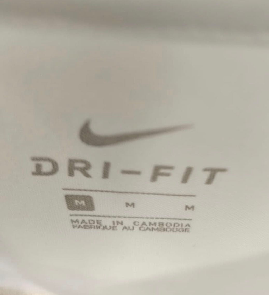 Nike Dri-FIT Training T-Shirt – White-M