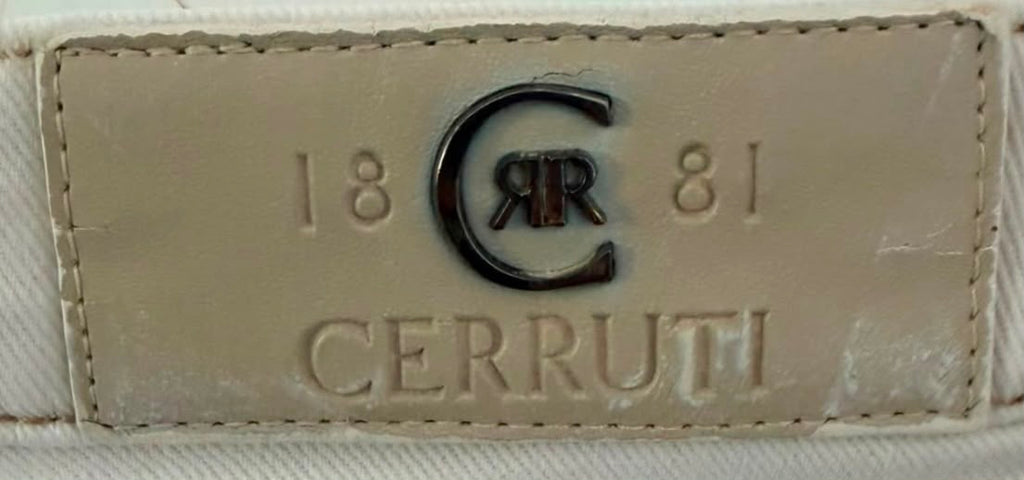 Cerruti 1881 Ανδρικό Παντελόνι Off-White –30
