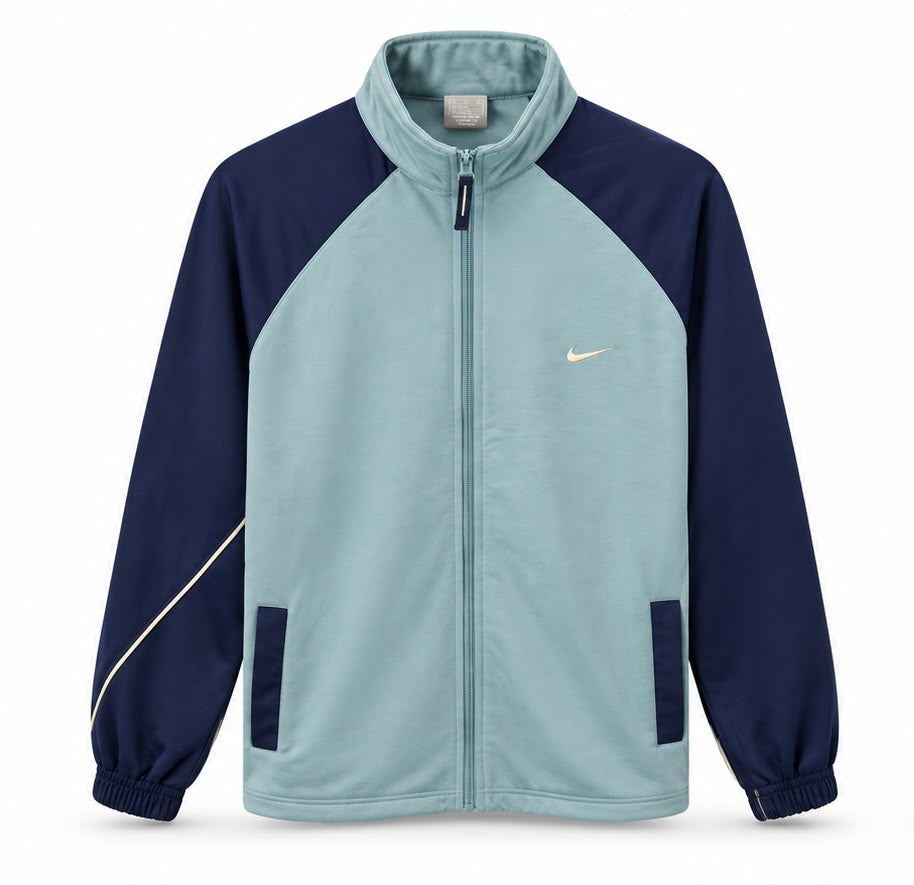 Nike Ανδρική Ζακέτα Γαλάζια Μπλε - XL