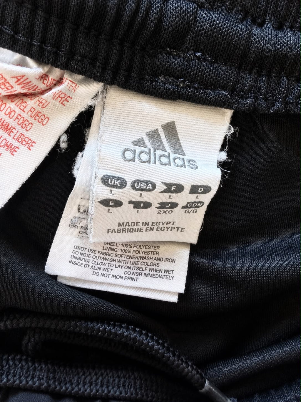 Adidas Μαύρο Αθλητικό Σορτς (L)