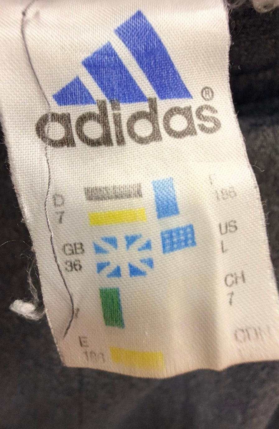 Adidas Ανδρικό Παντελόνι Φόρμας – Γκρι Μαύρο - XL