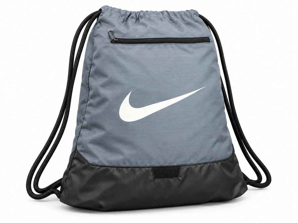 Nike Σακίδιο Πλάτης με Κορδόνια Γκρι