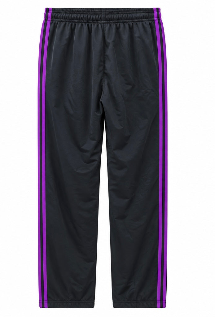 Adidas Ανδρικό Παντελόνι Φόρμας – Μαύρο/Μωβ – XL