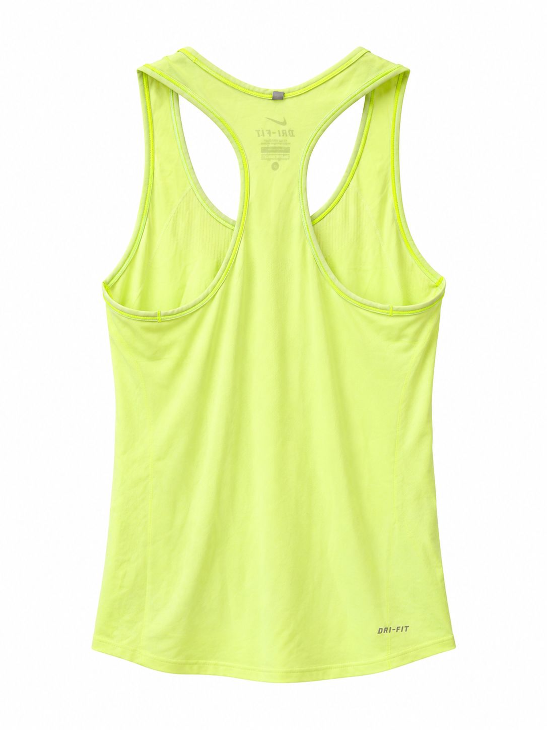 Nike Dri-FIT Women’s Running Tank Top – Neon Yellow-S