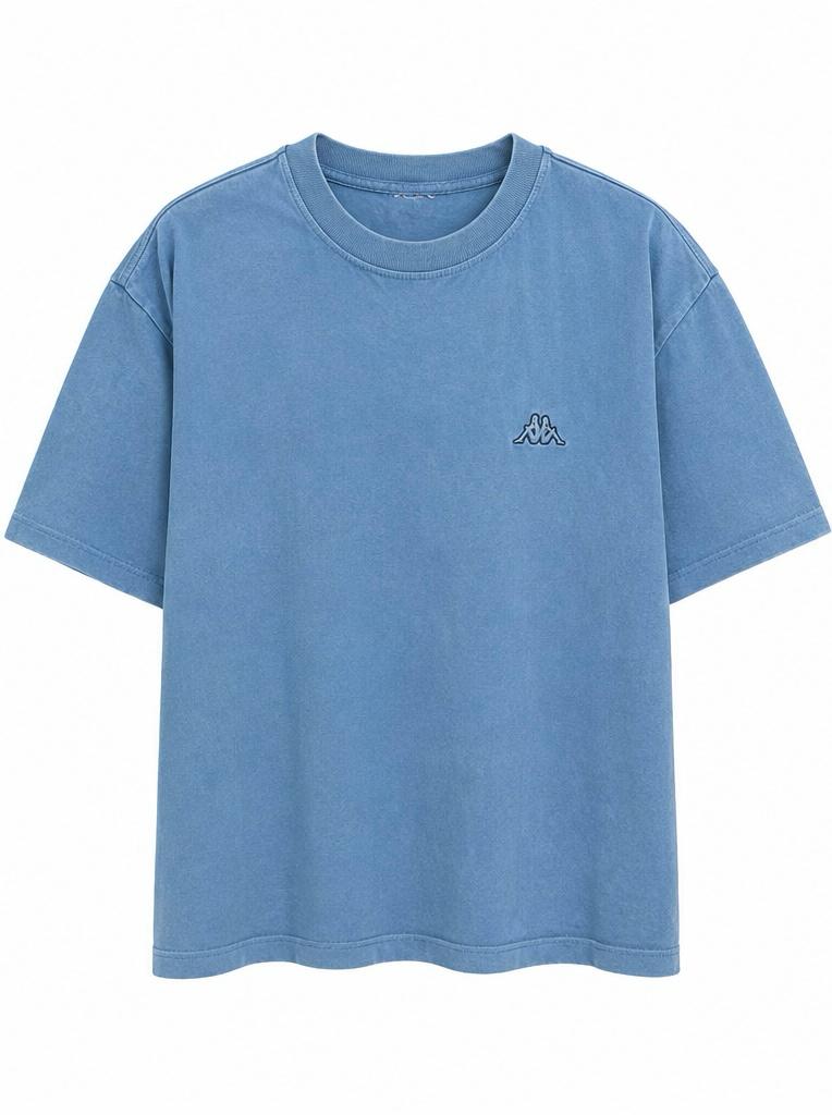Kappa Vintage Washed Blue T-Shirt-M