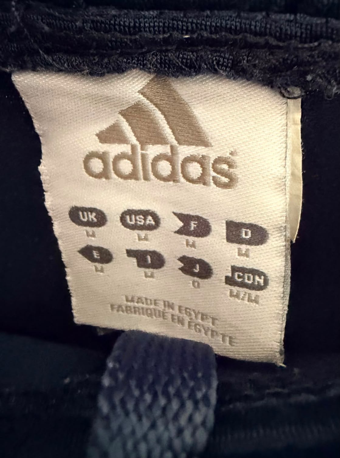 Adidas Ανδρικό Παντελόνι Φόρμας Μπλε 3-Stripes – M