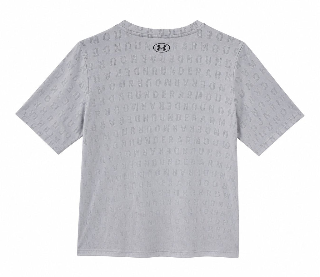 Under Armour Γκρι Αθλητικό T-Shirt-M