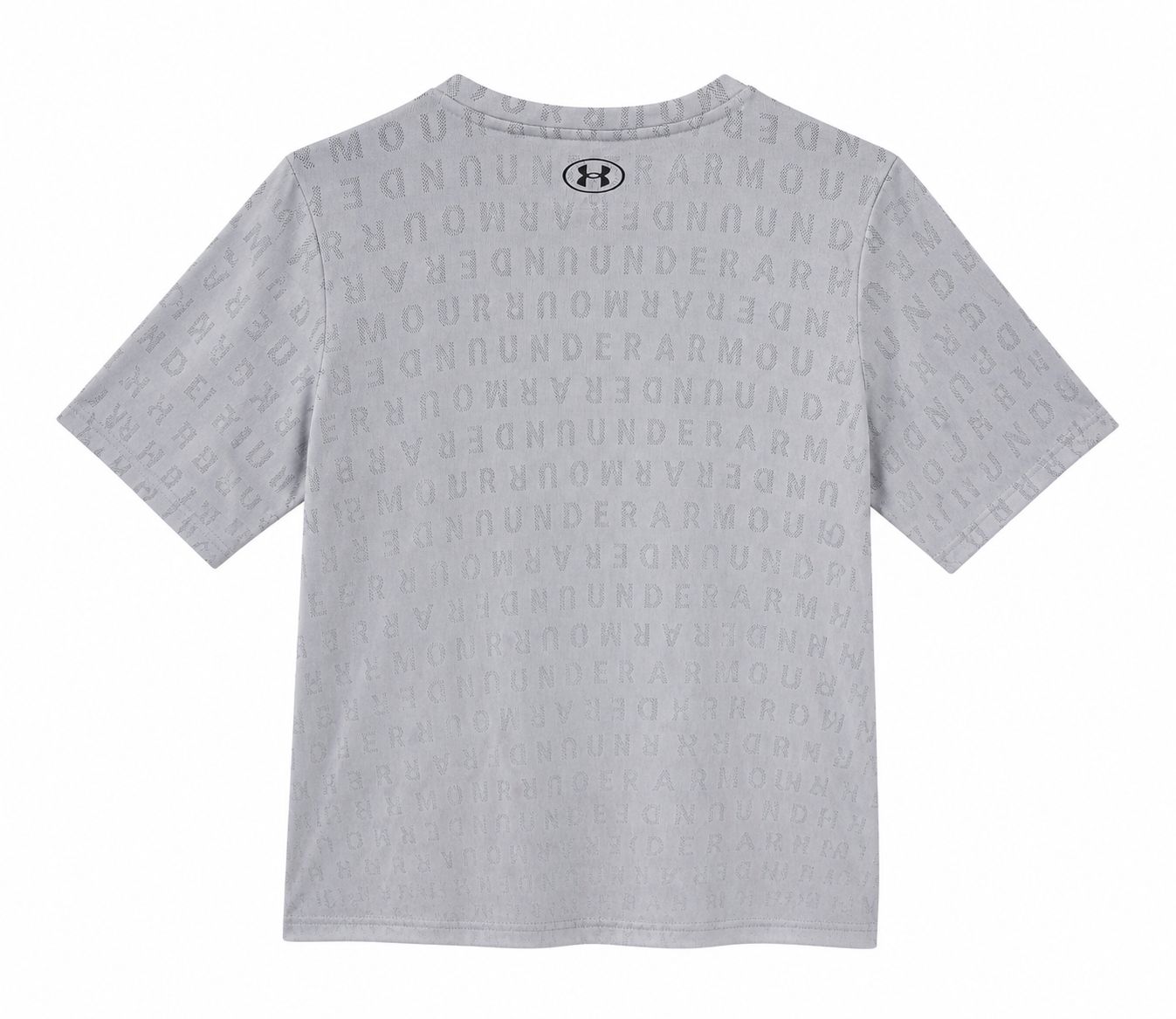 Under Armour Γκρι Αθλητικό T-Shirt-M