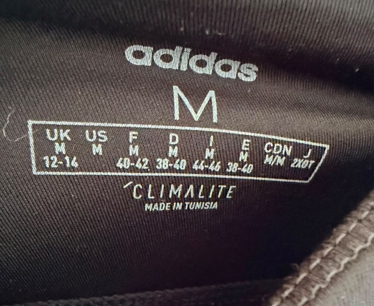 Adidas Γυναικείο Κολάν Climalite Μαύρο 3-Stripes –M