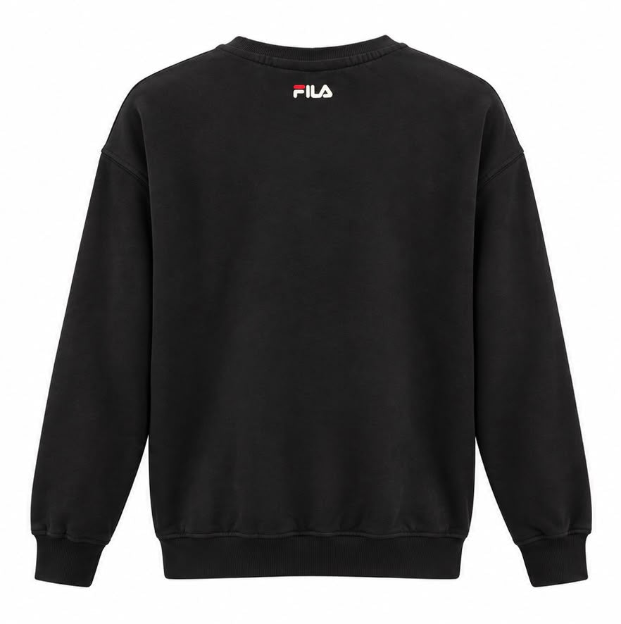 FILA Ανδρικό Φούτερ Μαύρο-L