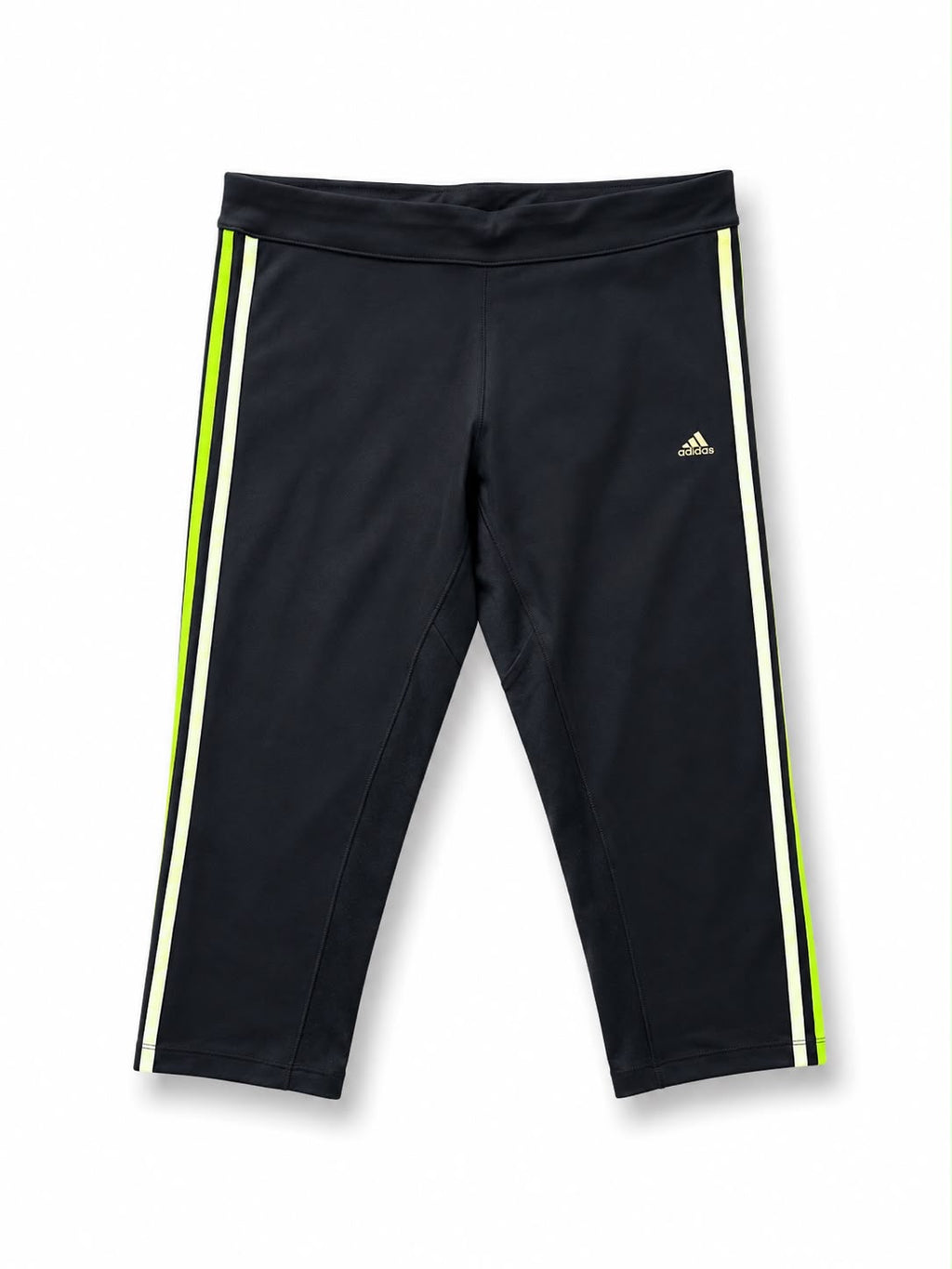 Adidas 3/4 Performance Leggings – Μαύρο/Fluo (L)