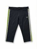 Adidas 3/4 Performance Leggings – Μαύρο/Fluo (L)