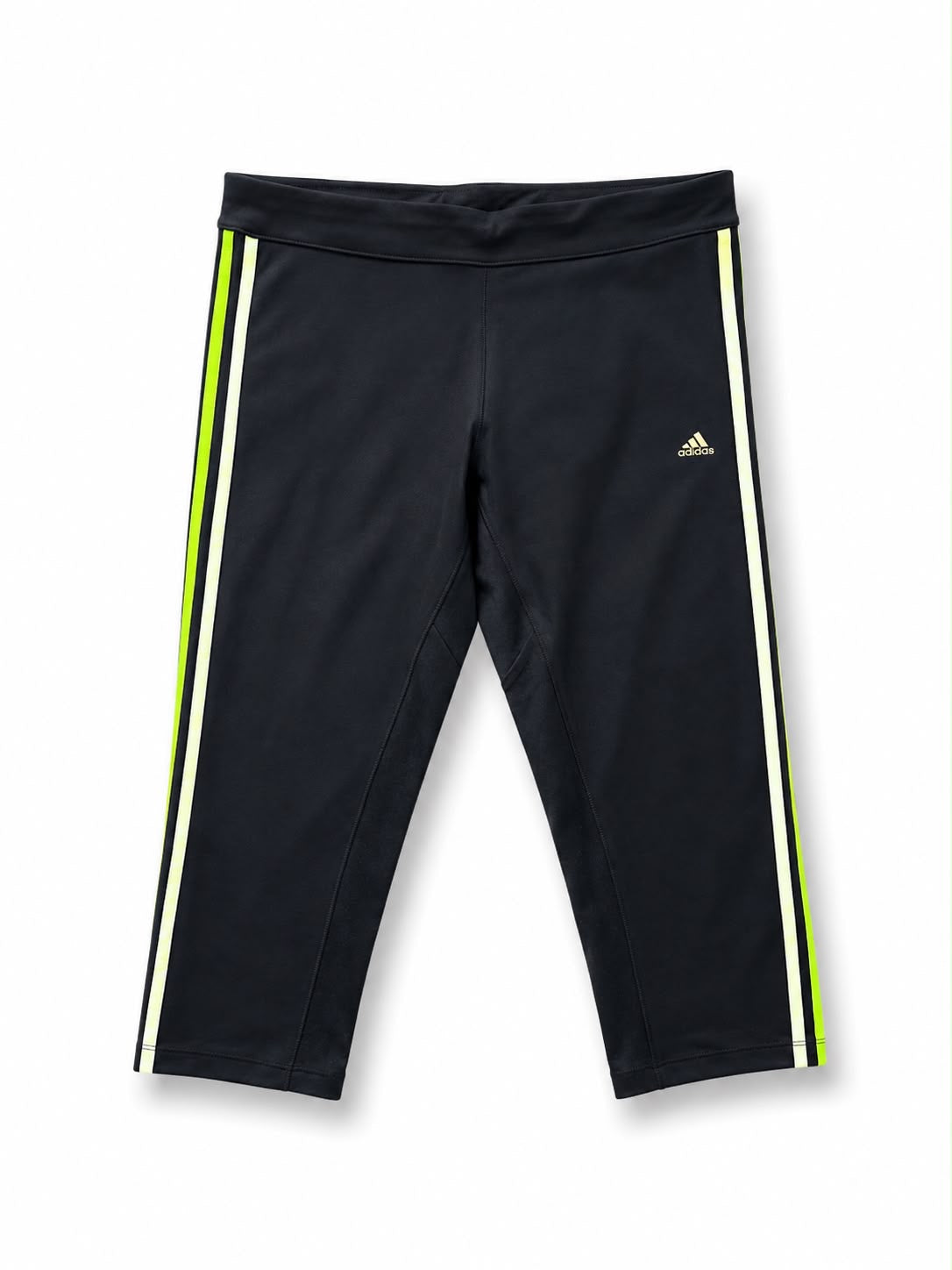 Adidas 3/4 Performance Leggings – Μαύρο/Fluo (L)