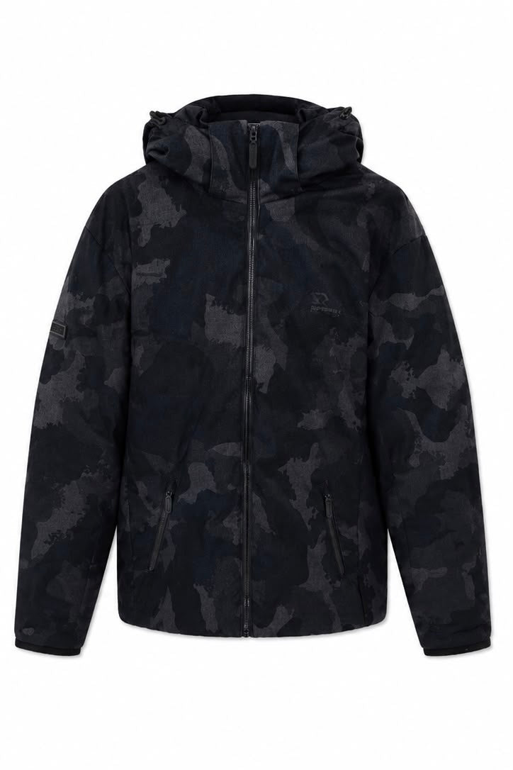 Superdry Echo Edition Ανδρικό Softshell Jacket Camo Μαύρο-S