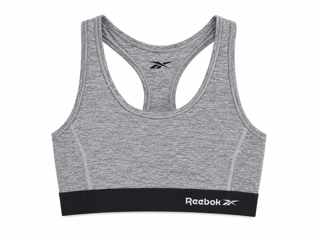 Reebok Women’s Sports Bra – Grey Marl-M
