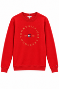 Tommy Hilfiger Ανδρικό Φούτερ – Κόκκινο - M