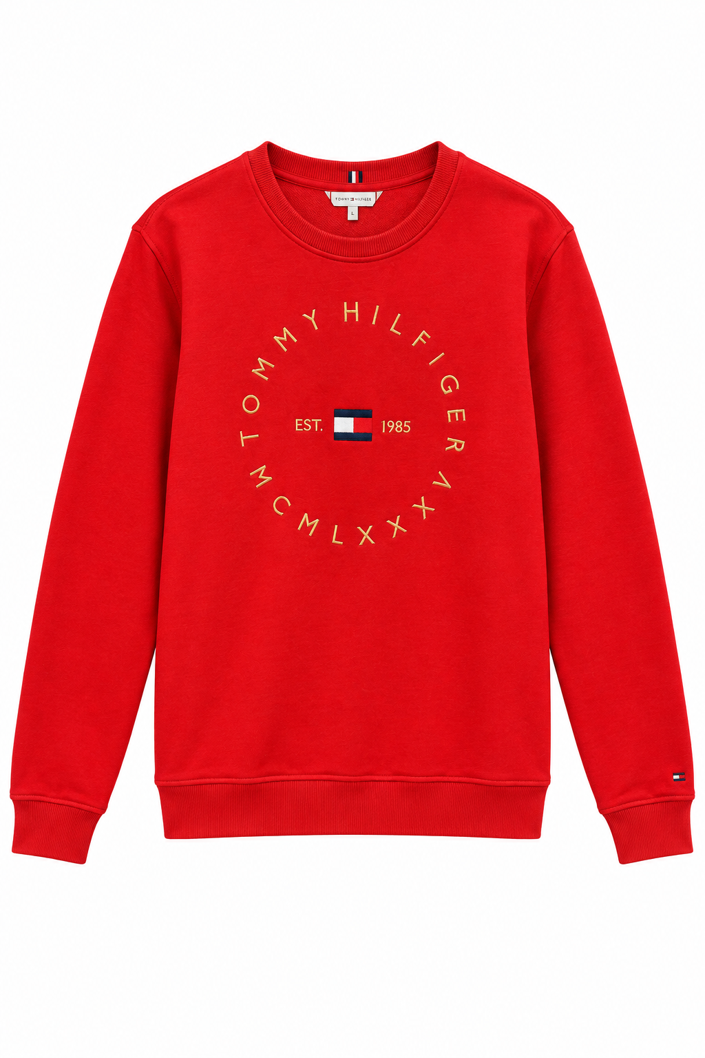 Tommy Hilfiger Ανδρικό Φούτερ – Κόκκινο - M