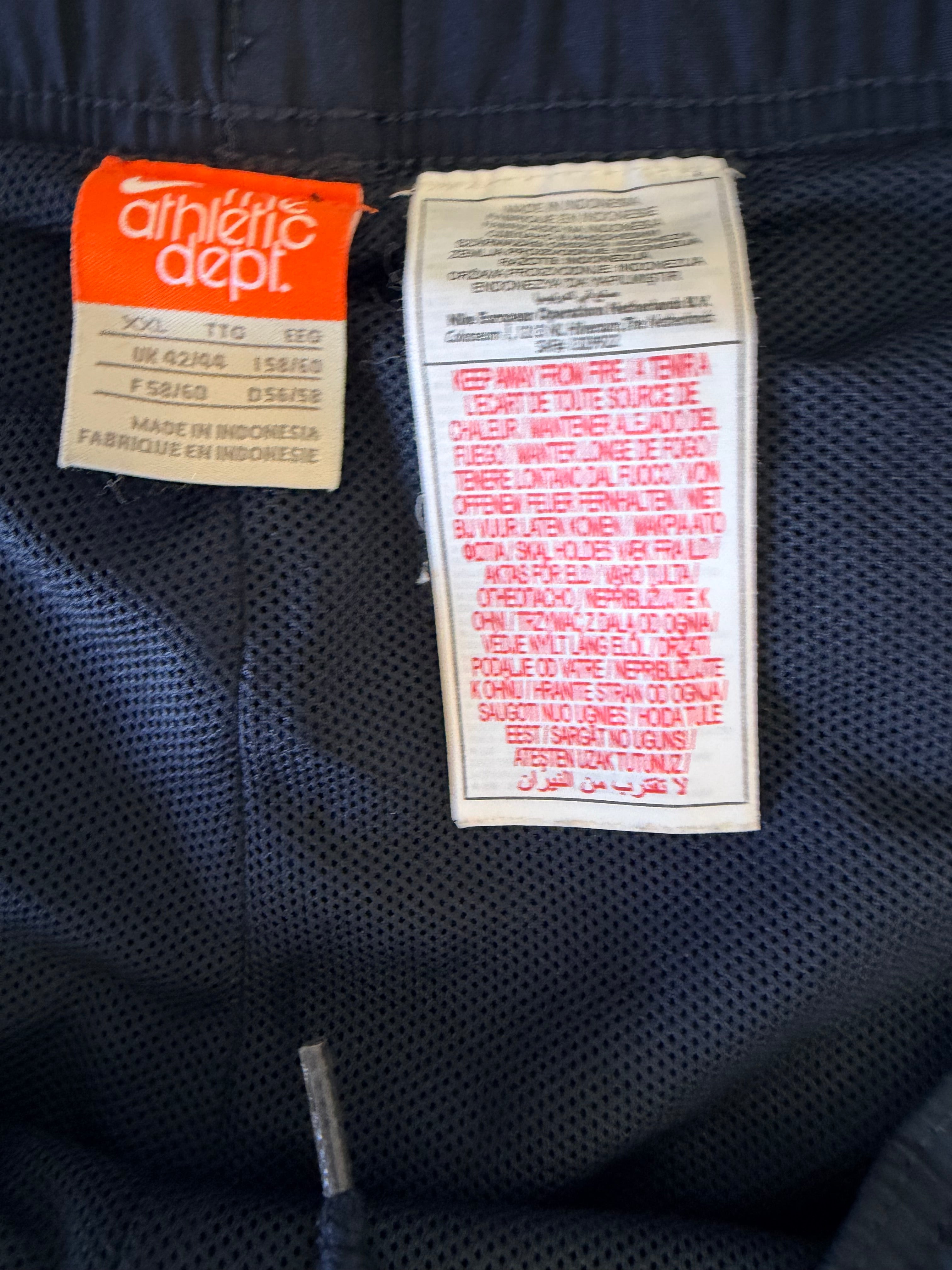 Nike Navy Track Pants-XXL