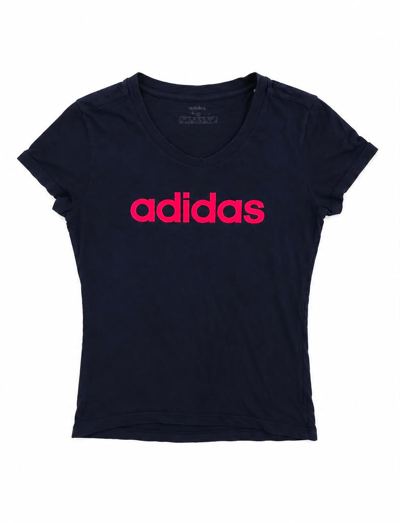 Adidas Γυναικείο T-Shirt Μπλουζάκι – Μαύρο – S