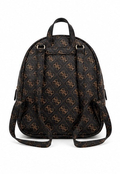 Guess Monogram Backpack – Καφέ
