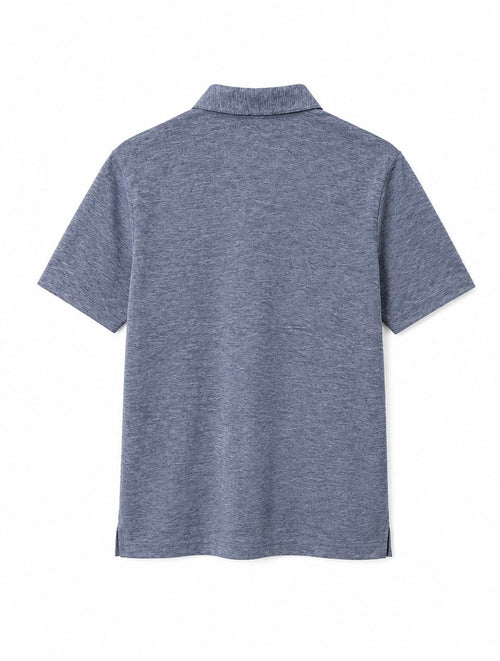 Adidas Performance Ανδρικό Polo Μπλε L