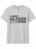 Tommy Hilfiger Denim Logo T-Shirt – Grey-S