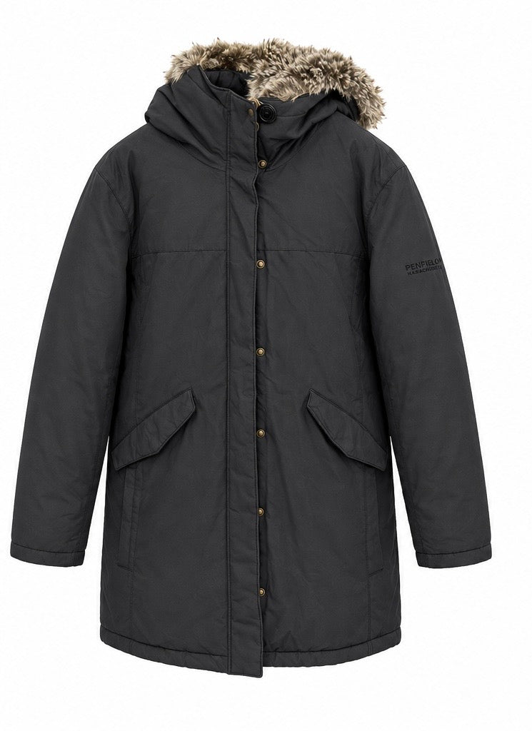 Penn-Rich Woolrich Ανδρικό Parka Μπουφάν – Μαύρο – XXL
