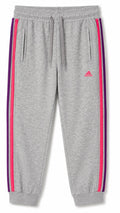 Adidas Γυναικείο Γκρι Παντελόνι Φόρμας με Ρίγες-2XS