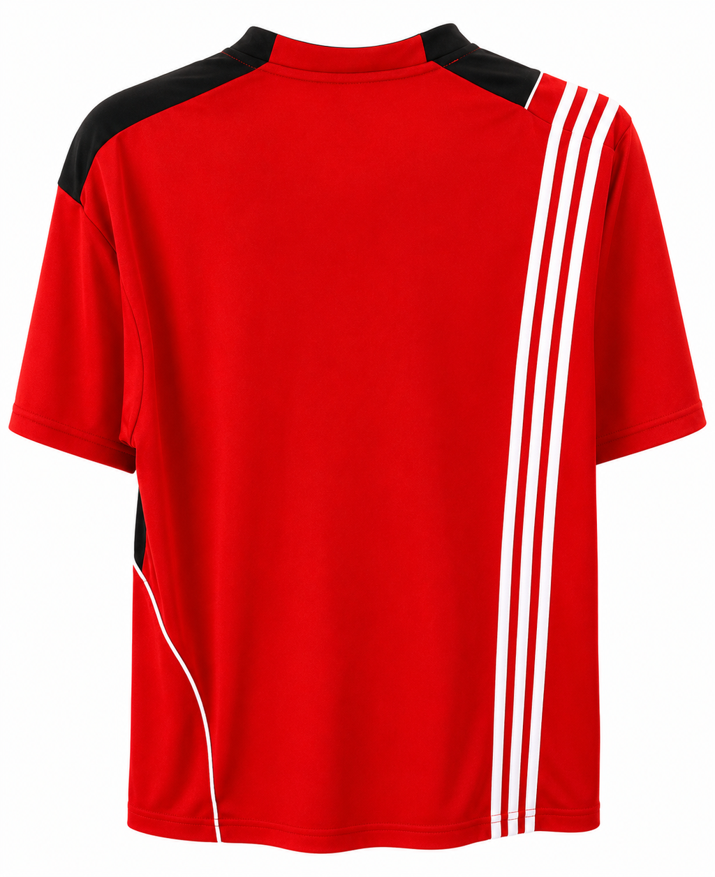Adidas Κόκκινο / Μαύρο Αθλητικό T-Shirt-XXL